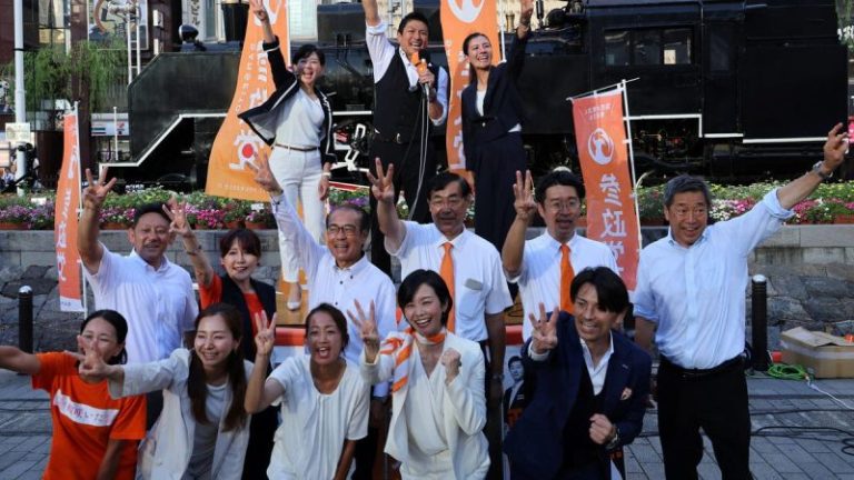 Trump-inspired ‘Japanese first’ politician shakes up nation’s establishment